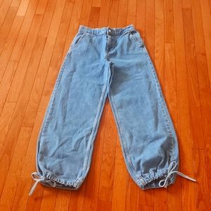 Women's Zara Wide Blue jeans